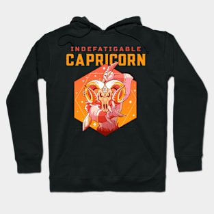 Capricorn The Indefatigable Zodiac Sign Hoodie